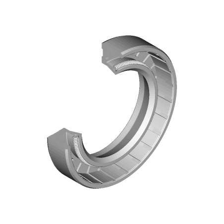 Junta OS-A10 FKM estándar 7,93 (0.3125")x